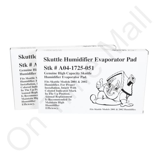 Skuttle A04-1725-051 Humidifier Filter (2 Pack)
